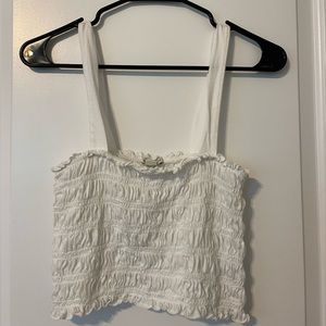 American 🦅 Eagle White Tank Top